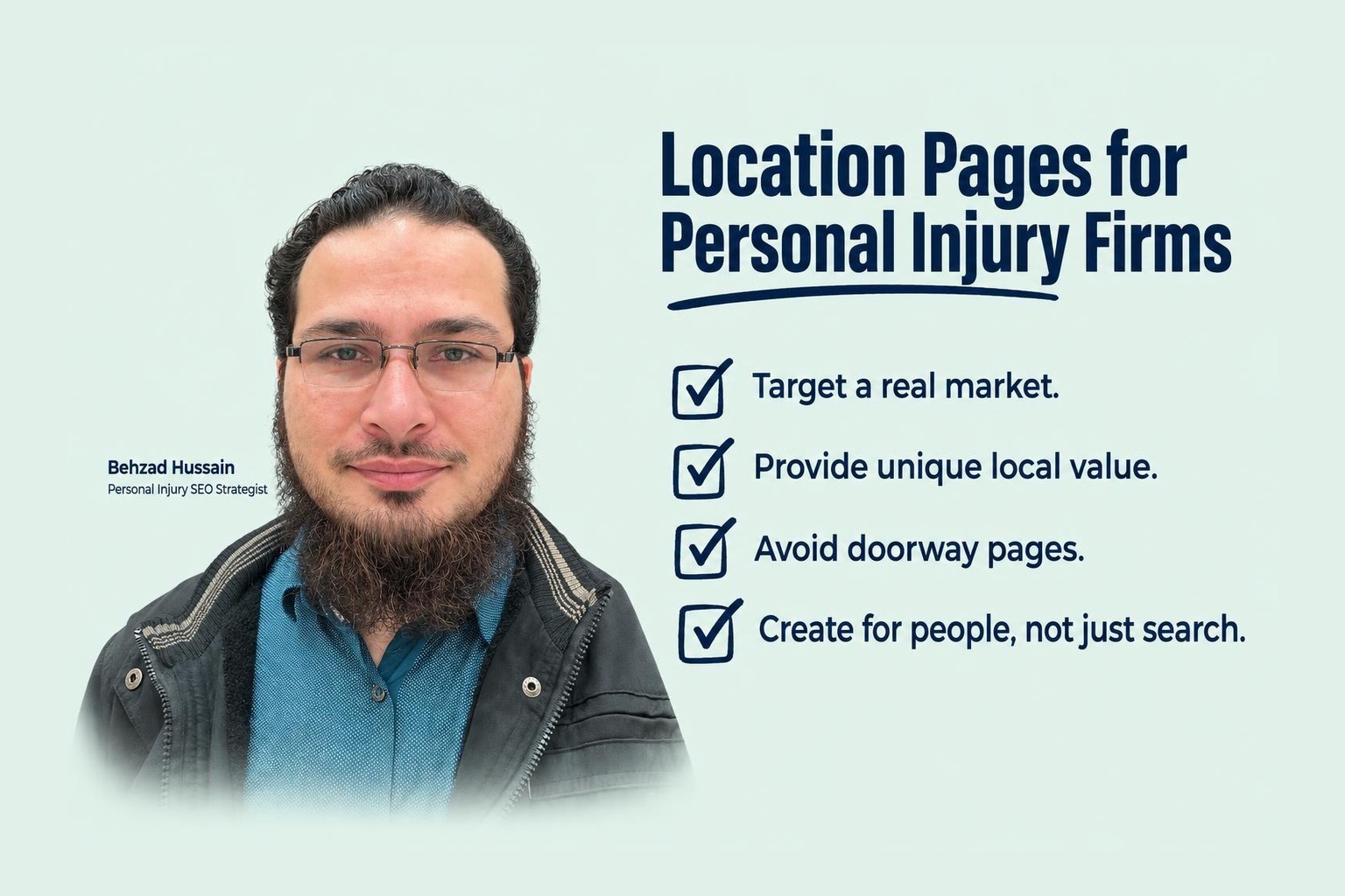 Location Pages for Personal Injury Firms: Real Local Pages vs Doorways, and How the Machines Tell the Difference